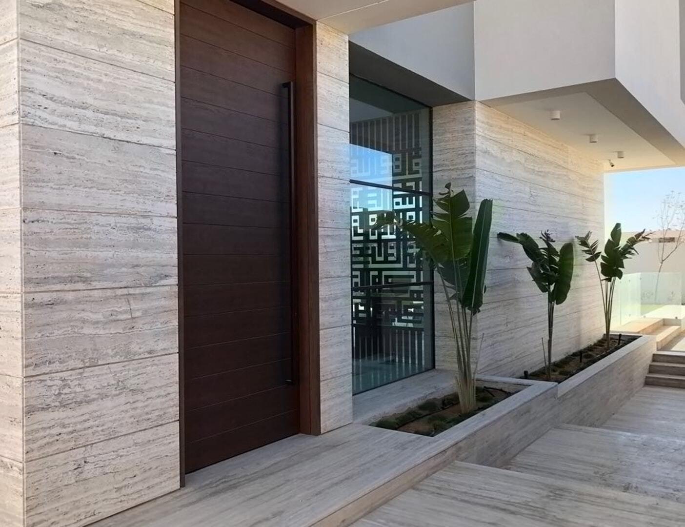 سنگ حیاط تراورتن