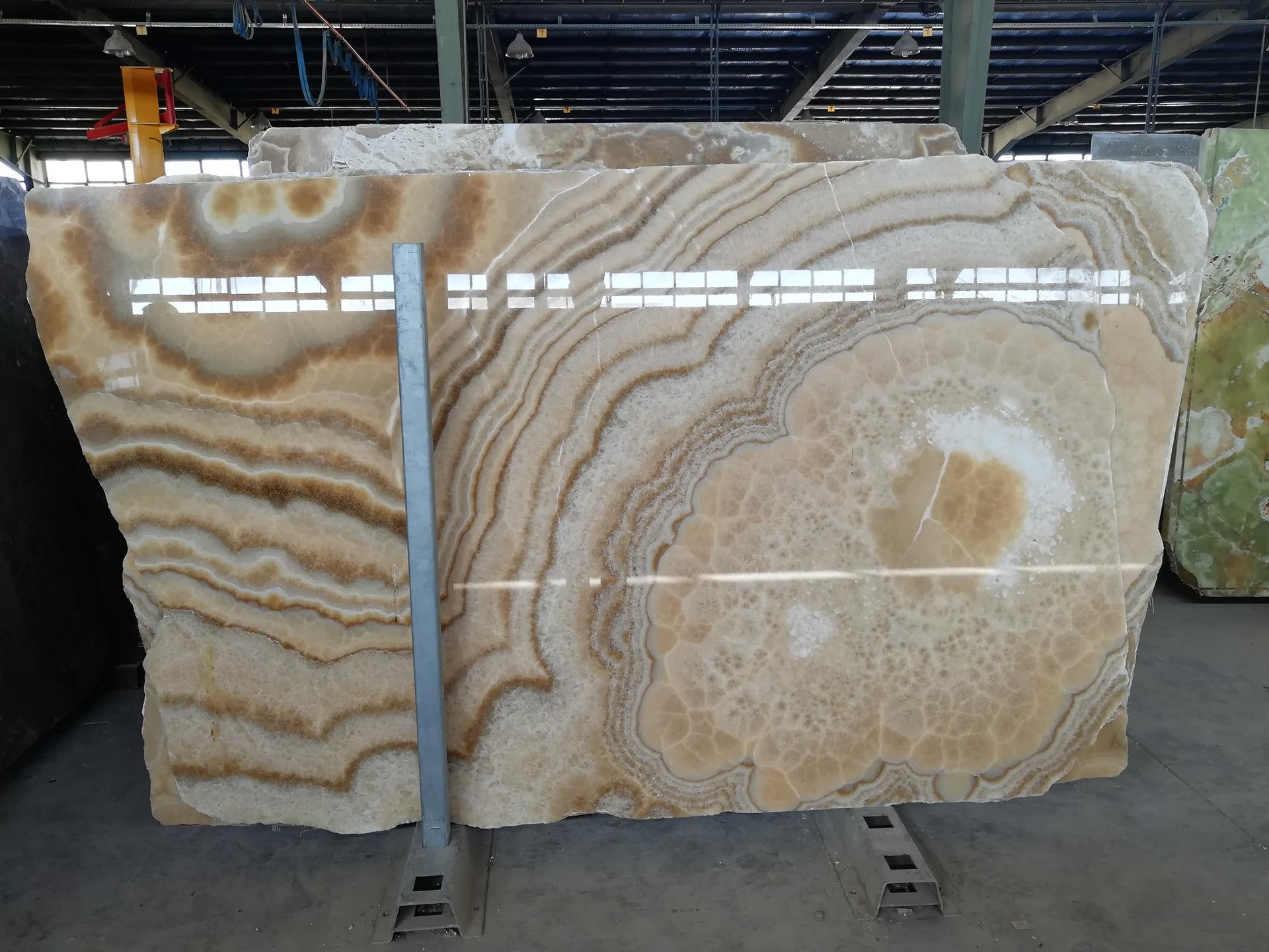 سنگ مرمر عسلی