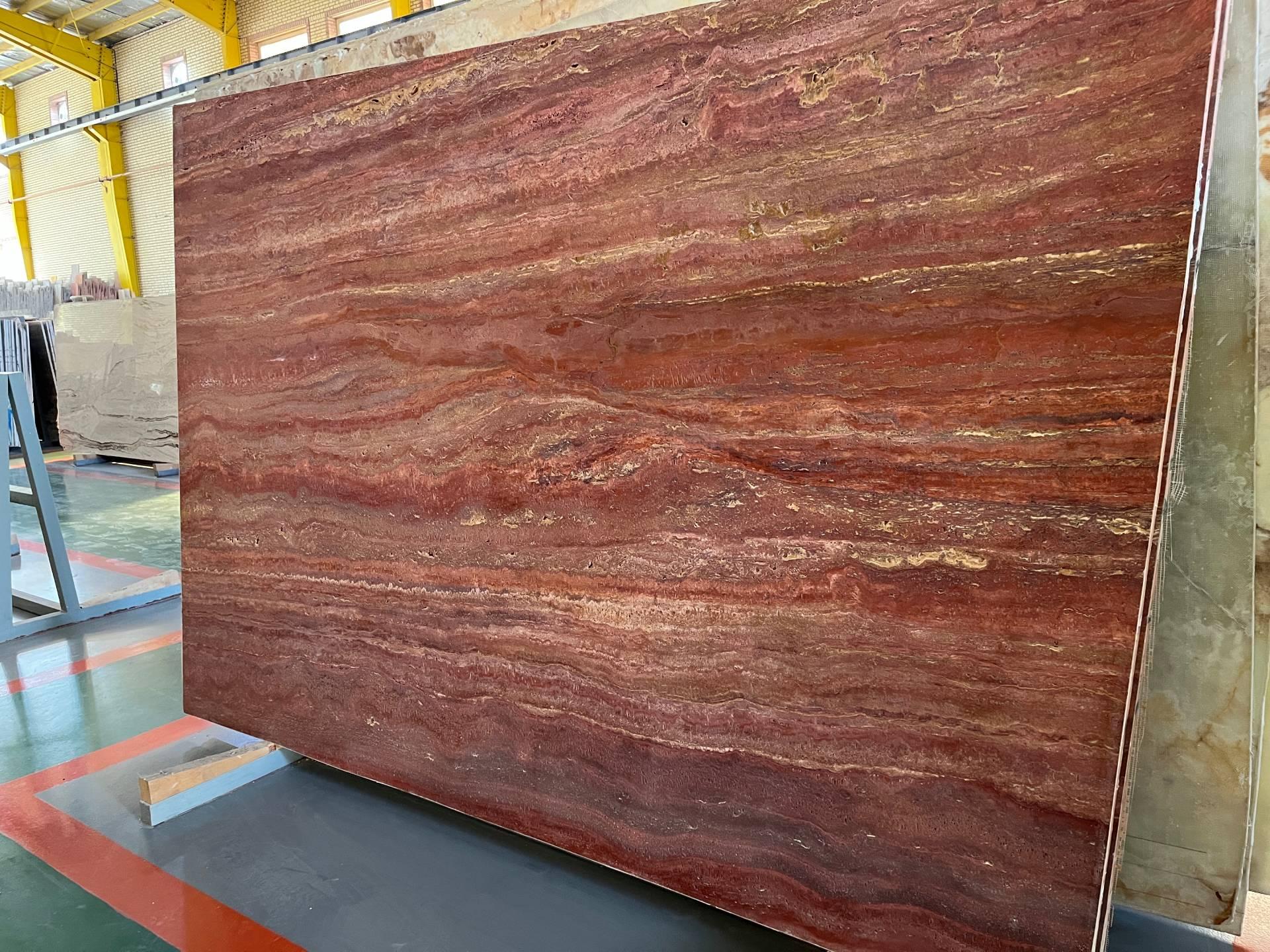 سنگ تراورتن قرمز آذرشهر