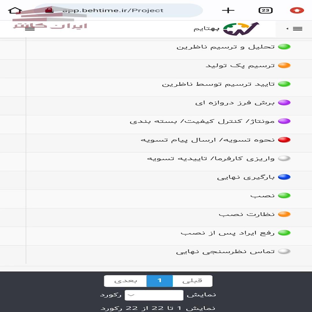 رفع ایراد پس از نصب در بهتایم