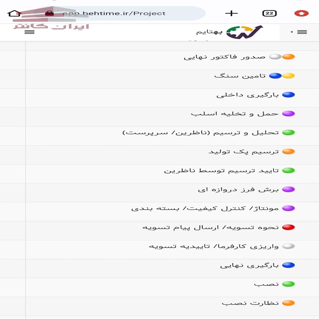 حمل و تخلیه اسلب در بهتایم