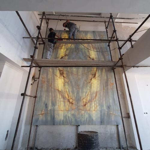 خدمات نصب سنگ/ اسلب بدنه (یک رگ)