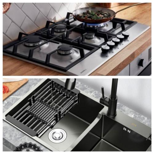 خدمات برش/ گاز رو میزی/ سینک روکار